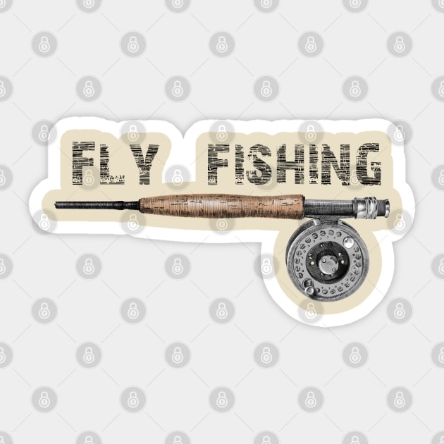 Fly fishing Sticker by sibosssr